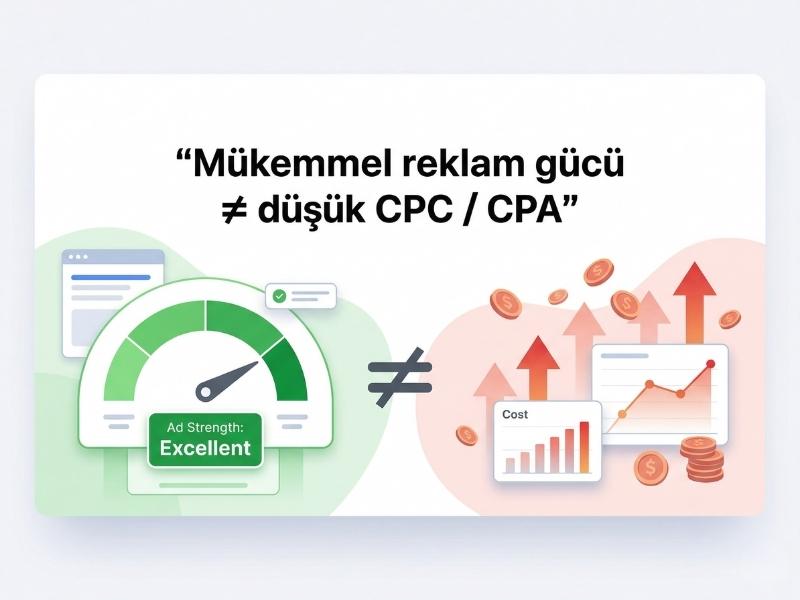 google ads reklam gücü yetersiz